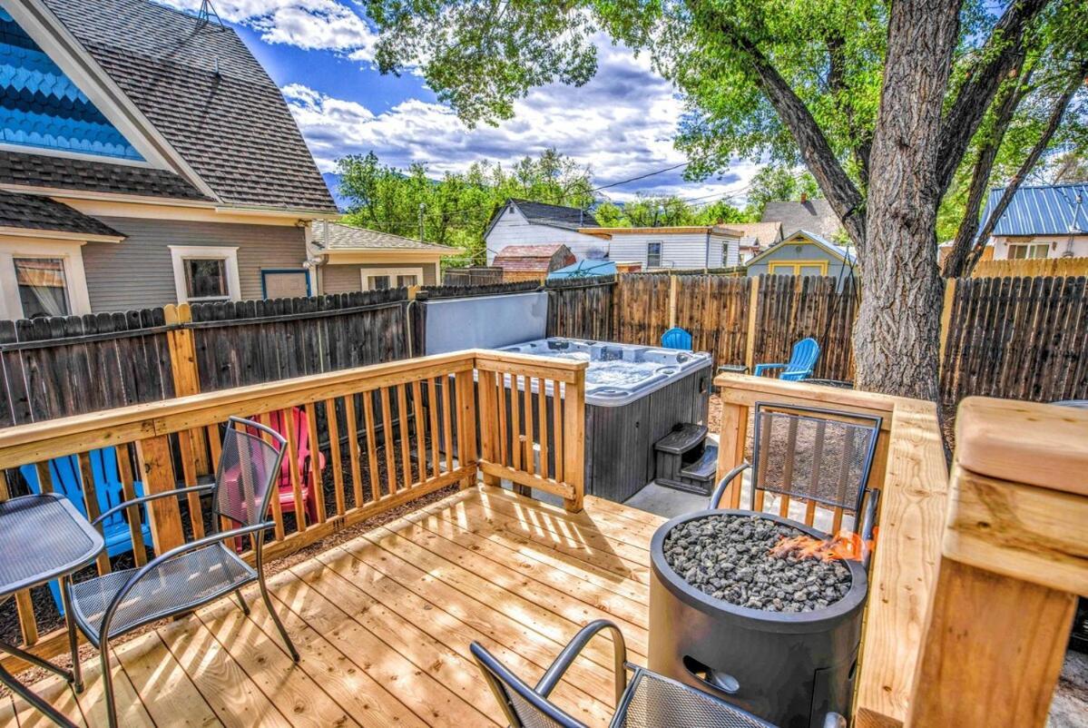 The Vibrant Victorian Hot Tub & Fire Pit In Occ Villa Colorado Springs Ngoại thất bức ảnh